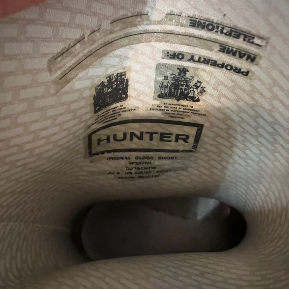 Hunter Ladies Original Gloss Short Boots - Picture 7 of 10